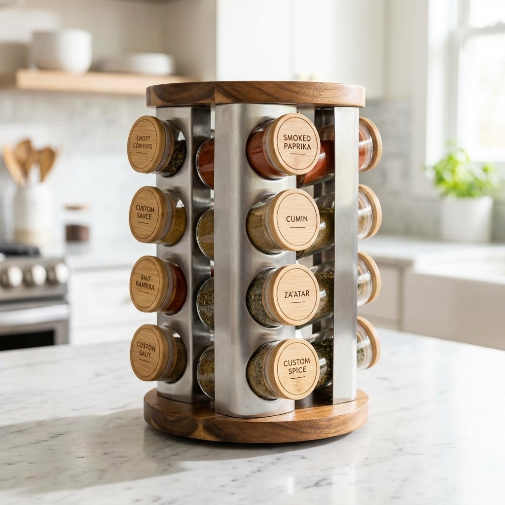 Smart Spice Rack Carousel